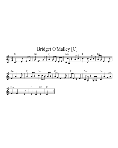Bridget O'Malley    [C]