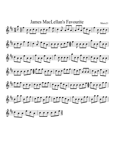 James MacLellan's Favourite