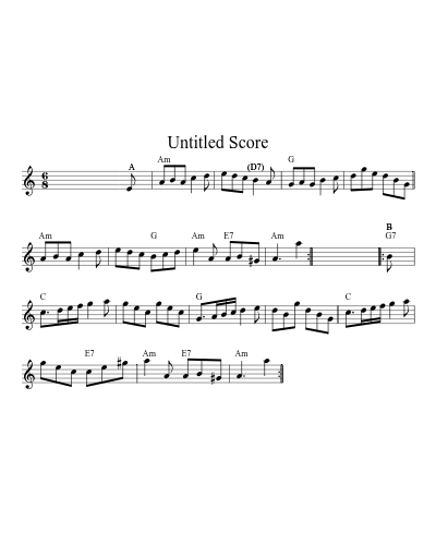 Brisk Saddle Joys Jacksons set Am G G D 32 16