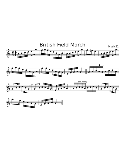 British Field March (Version 4)