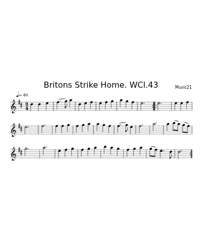 Britons Strike Home. WCl.43