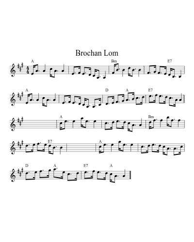 Brochan Lom (Version 2)