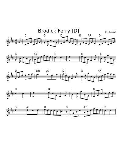 Brodick Ferry    [D]