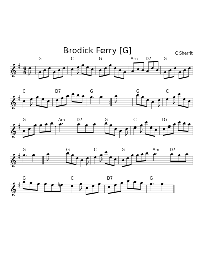 Brodick Ferry    [G]