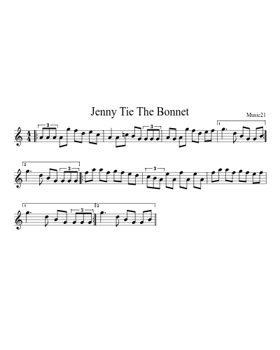 Jenny Tie The Bonnet