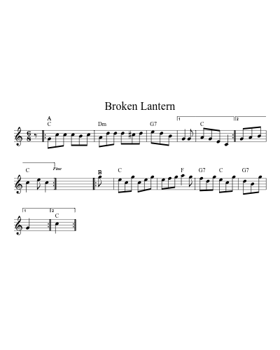 Broken Lantern (Version 6)