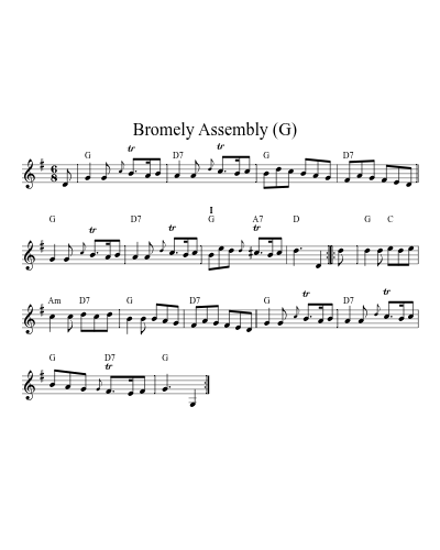 Bromely Assembly   (G)