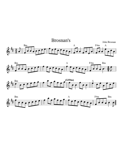 Brosnan's (Version 2)