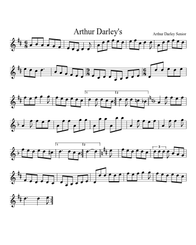 Arthur Darley's (Version 3)