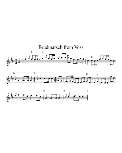 Brudmarsch from Voss preview