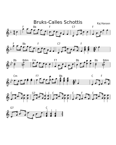 Bruks-Calles Schottis