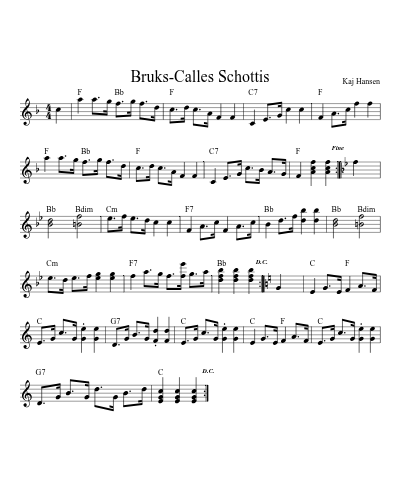 Bruks-Calles Schottis (Version 2) preview