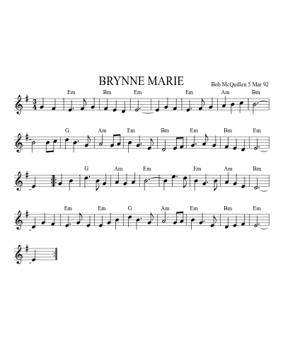 BRYNNE MARIE (Version 2)