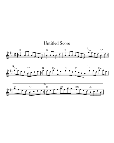 Buchan Eightsome R1 (Version 7) sheet music preview