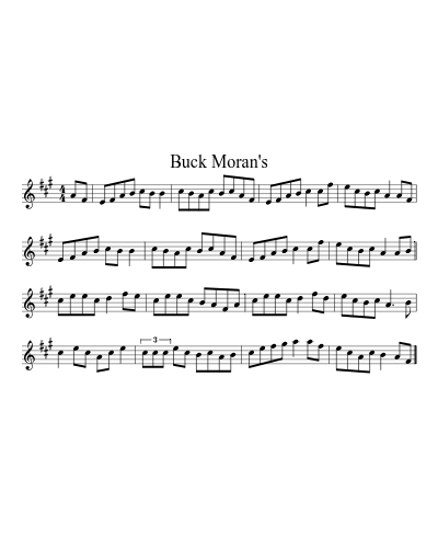 Buck Moran's preview