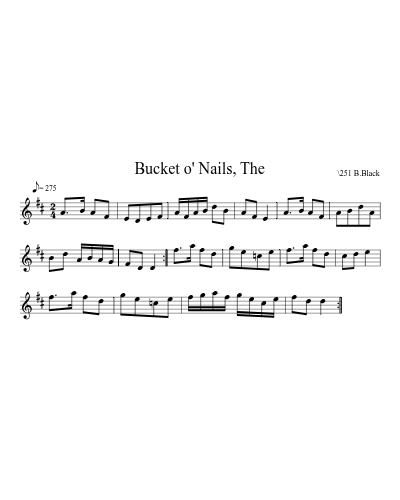 Bucket o' Nails, The (Version 2)