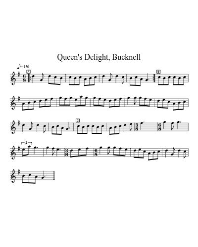 Queen's Delight, Bucknell