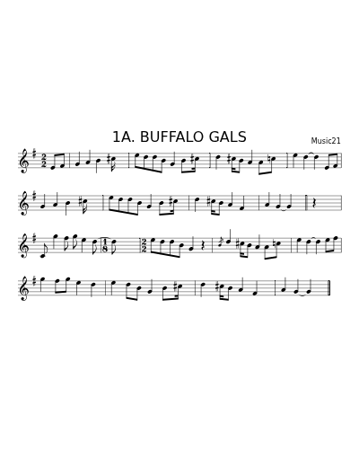 1A. BUFFALO GALS (Version 2)