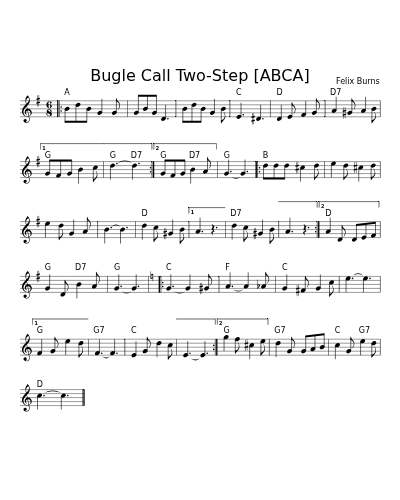 Bugle Call Two-Step [ABCA]