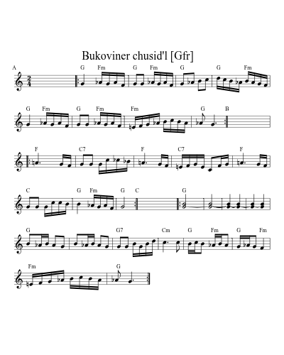 Bukoviner chusid'l    [Gfr]