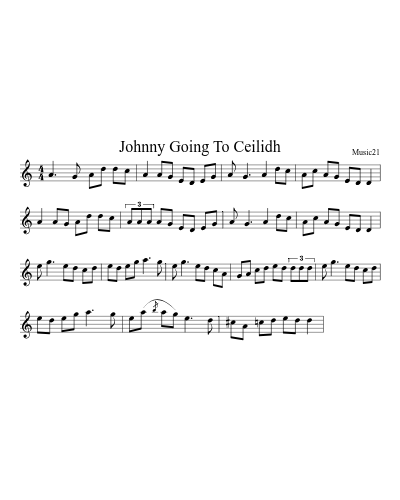 Johnny Going To Ceilidh