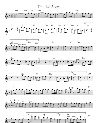 Bulgar Kam1 12 sheet music preview