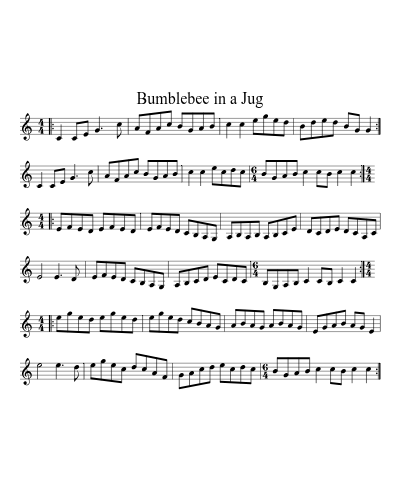 Bumblebee in a Jug (Version 2)