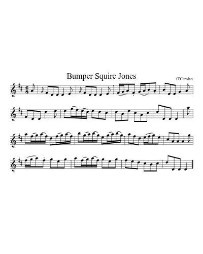 Bumper Squire Jones (Version 2)