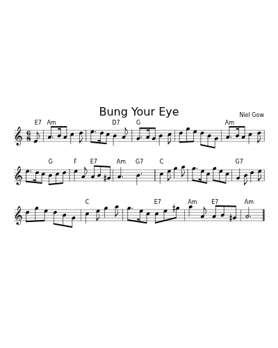Bung Your Eye