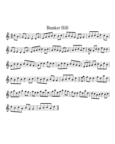 Bunker Hill (Version 5) preview