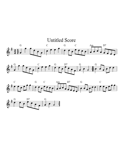 Burns Hornpipe2 (Version 2) sheet music preview