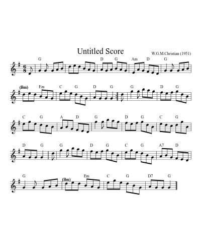 Burns Night (Version 3) sheet music preview