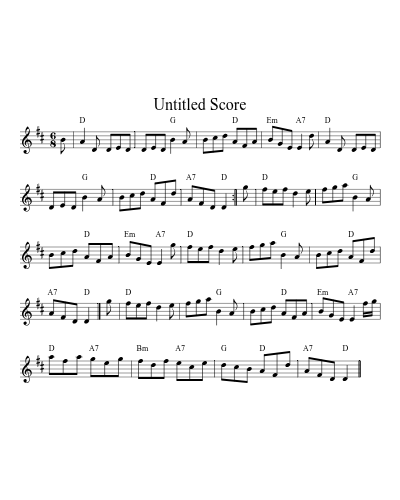 Burns Night (Version 4) sheet music preview