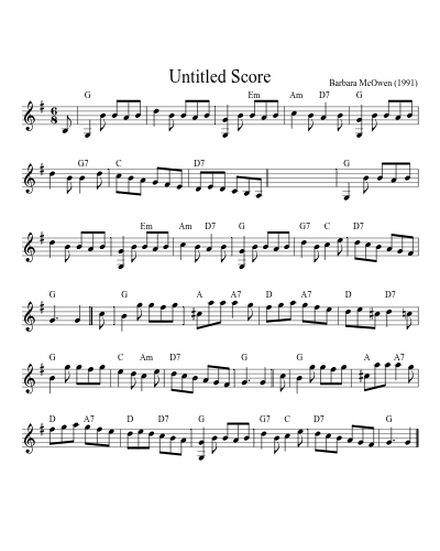 Burns Night2 sheet music preview