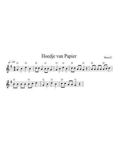 Hoedje van Papier