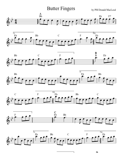 Butter Fingers preview