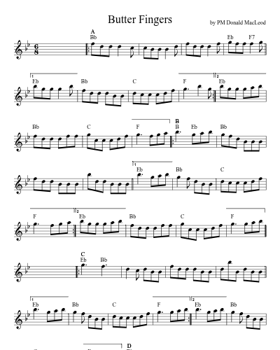 Butter Fingers (Version 2)