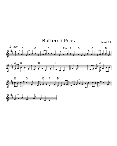 Buttered Peas (Version 3)