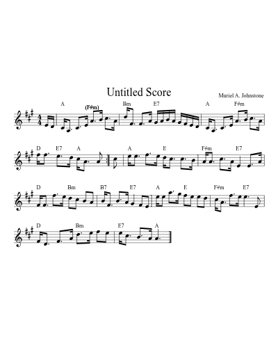 Bye Bye Bluebelle (Version 3)