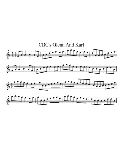 CBC's Glenn And Karl (Version 2)