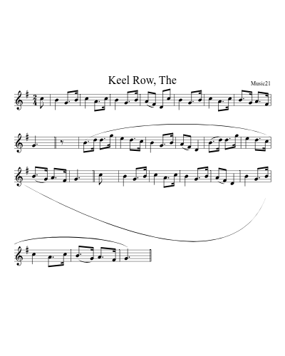 Keel Row, The preview