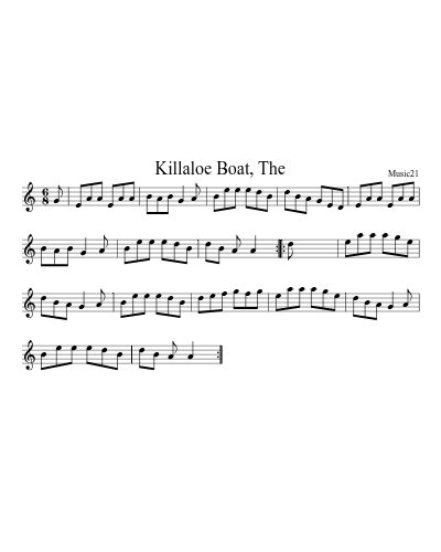 Killaloe Boat, The