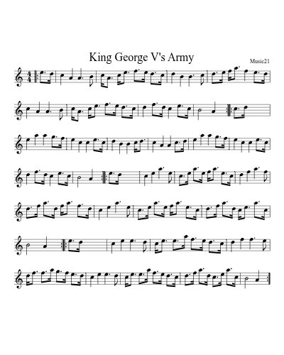 King George V's Army