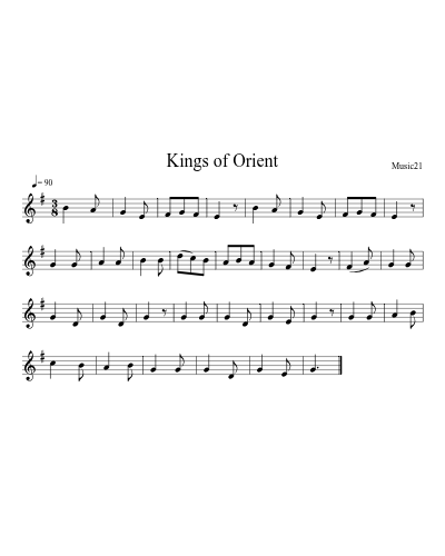 Kings of Orient preview