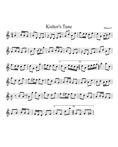 Kishor's Tune preview
