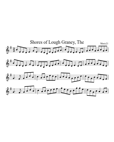 Shores of Lough Graney, The preview
