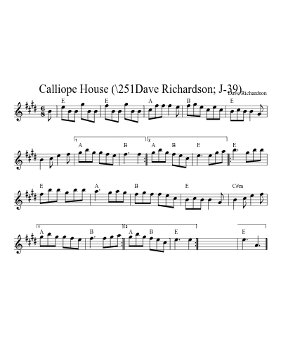 Calliope House (\251Dave Richardson; J-39) preview