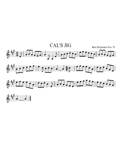 CAL'S JIG (Version 2)