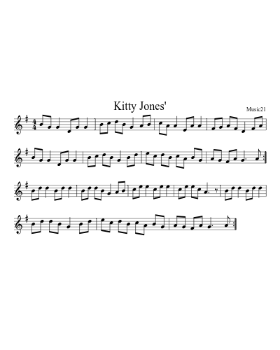 Kitty Jones' preview