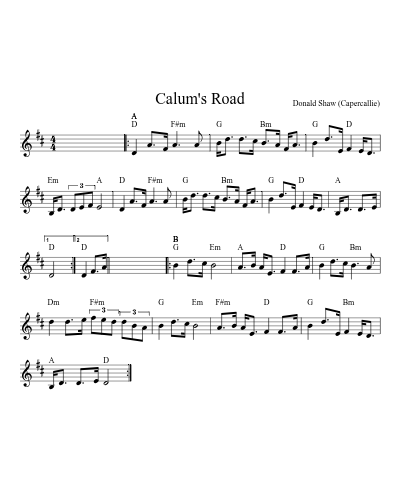 Calum's Road (Version 6)